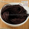 Cuerda nylon trenzado 1mm marron cafe 26mts