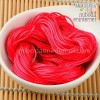 Cuerda nylon trenzado 1,5mm rojo 12mts