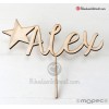 Letras de madera personalizables