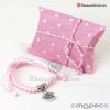 Pulsera Rosa Charm Angelito presentada