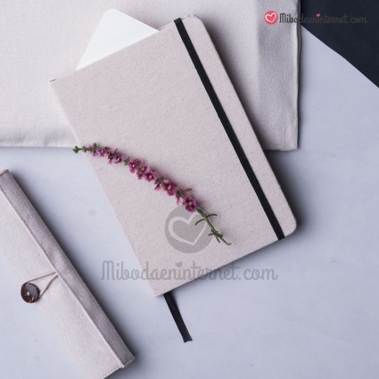 Libreta Bloc Notas Tela Moleskin