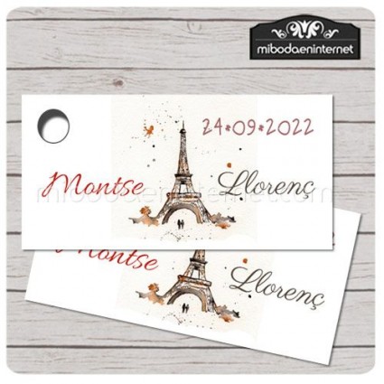 Etiqueta Detalle Boda T833H