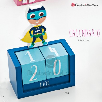 Calendario Perpetuo Superheroe