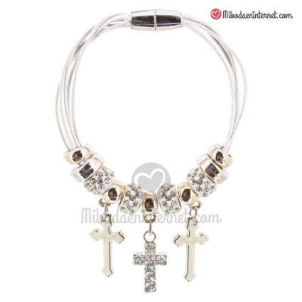 Pulsera Charms Cruz