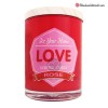 Velas Frases Colores "For Your Home"
