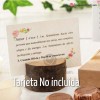 Soporte muy práctico para numerar las mesas en tu Sitting Plan (Tarjeta no incluida)