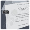 Invitación Boda Imperio Cuadrada Plegada