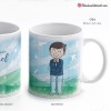 Taza con original diseño de Niño de Comunión