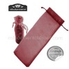 Bolsa Organza Botella Vino 11x34 vino burdeos