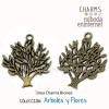 Charm Arbol de la Vida bronce silueta