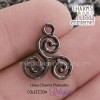 Charm talisman triskele celta simbolo supremo 3 círculos