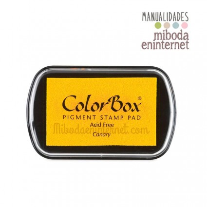 Tampon de Tinta Colorbox Amarillo 