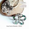 Charm Strass Mariposa Colores