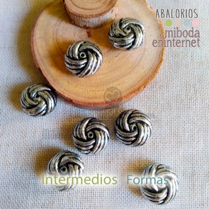 Intermedio acrílico plata oscura madeja