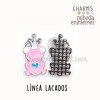 Charm Lacado Rana rosa