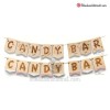 Guirnalda Madera Candy Bar