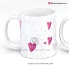 Taza Coche Globos Boda 