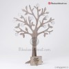 Árbol Deseos de madera con placa