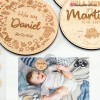 Cumplemes Foto Madera personalizado