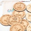 Cumplemes Foto Madera personalizado