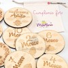 Cumplemes Foto Madera personalizado