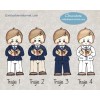 Trajes para personalizar la etiqueta