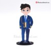 Caketopper Niño Comunión Almirante Azul