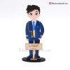 Caketopper Niño Comunión Almirante Azul