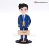 Caketopper Niño Comunión Almirante Azul