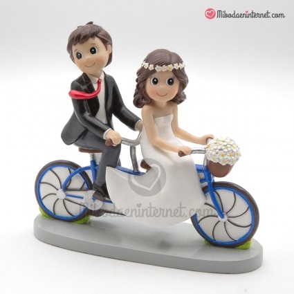 Figura Pastel Novios Tandem 