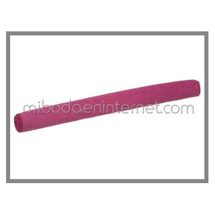 Rollo Papel Crepé Rosa Grana 50 cms x 2,5 mts