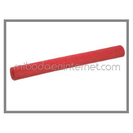 Rollo Papel Crepé Rojo 50cms x 2,5 mts