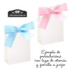 Caja Baja PVC blanco 6.5x3x10 cm