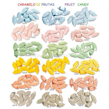 Caramelos Frutas 1 Kg