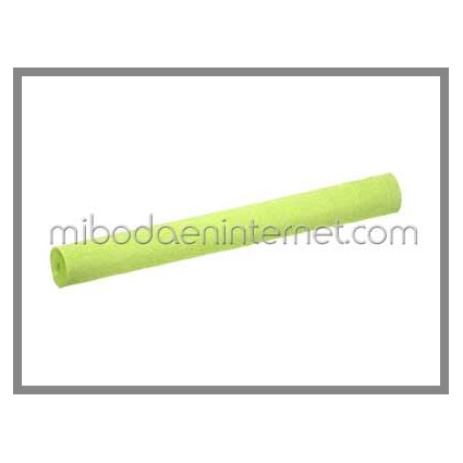 Rollo Papel Crepé Verde Limón 50cms x 2,5 mts