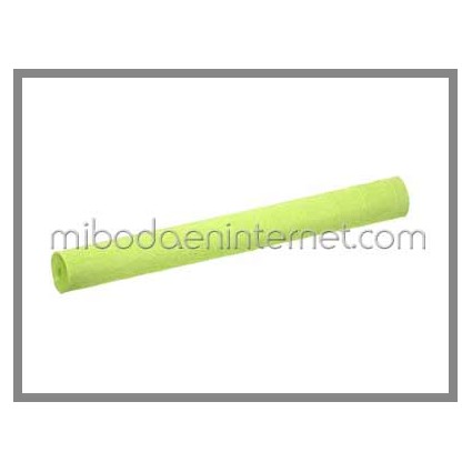 Rollo Papel Crepé Verde Limón 50cms x 2,5 mts