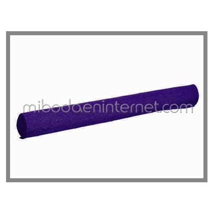 Rollo Papel Crepé Morado 50cms x 2,5 mts