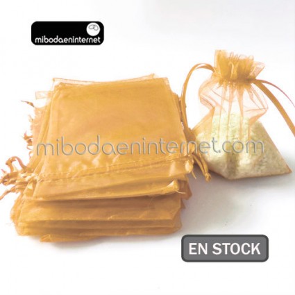 Bolsa Organza 12X18 ORO