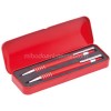 Boligrafo y Portaminas Metal Color con estuche (en 5 colores)