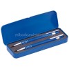 Boligrafo y Portaminas Metal Color con estuche (en 5 colores)