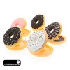 Brillo labios en forma de donut surtidos (6 modelos)
