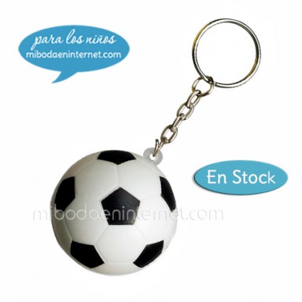 Llavero Balón Futbol Antiestres (blandito)