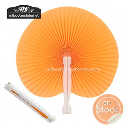 Pai Pai Plegable Papel 14 cms Naranja