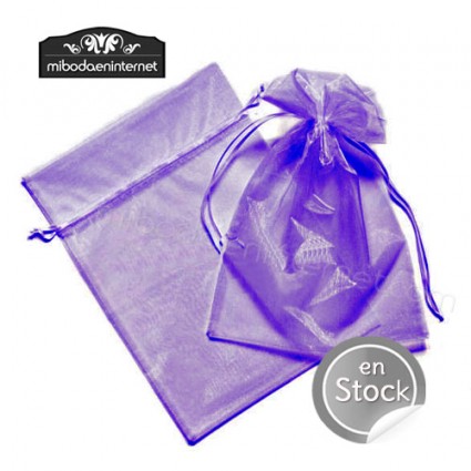 Bolsa De Organza Plata 15 X 20