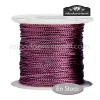 Cordón Color Metalizado Rosa Púrpura 1 mm - Rollo 100 mts