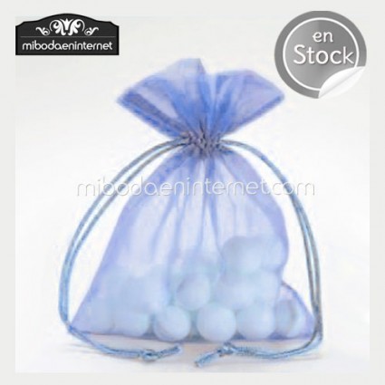 Bolsa Organza 10x12 LILA cola ratón