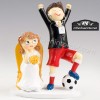 Figura Pastel Novios Pop & Fun Futbol