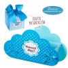 Caja Cubo Sweet Day Celeste 5 cms