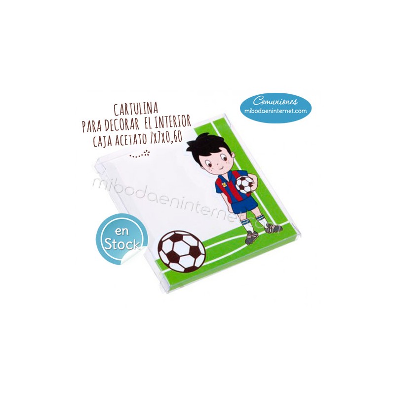 Libro de firmas primera comunión temática fútbol con boli