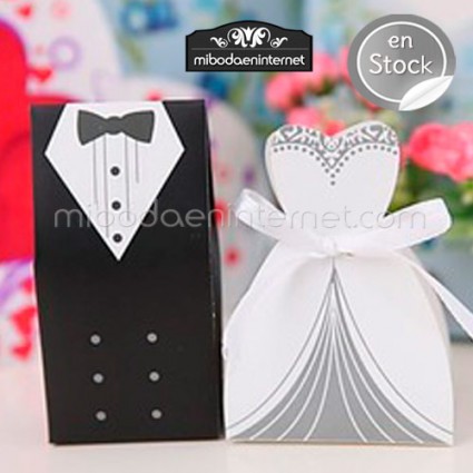 Cajas Decoradas Trajes Novios